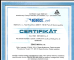 ZEKO obhájila certifikát ISO 9001